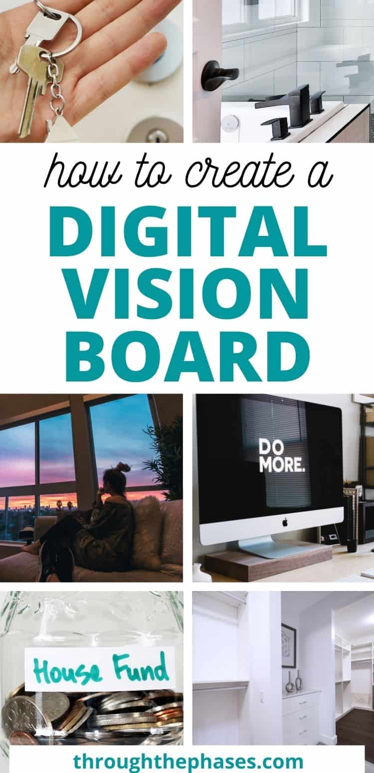 how to create a digital vision board