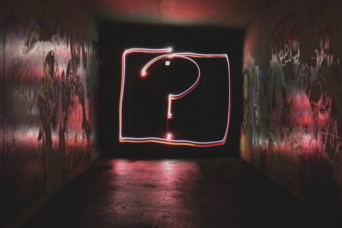 questions to find your purpose question mark sign