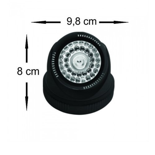 Begas 3036D 900 TVL Dome Güvenlik Kamerası