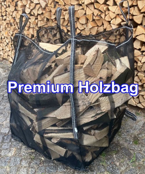 Premium Holz BigBag für Brennholz Holzbag Woodbag