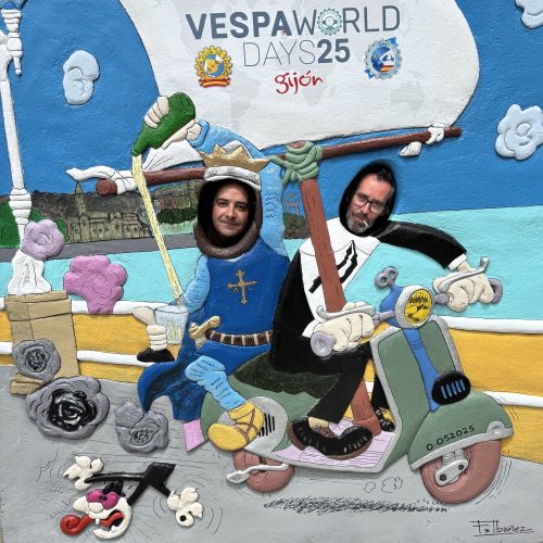PHOTOCALL VESPA WORLD DAY GIJÓN ES-TALLADO
