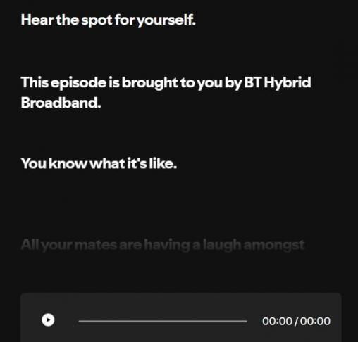 Spotify BT Audio Native Advertising