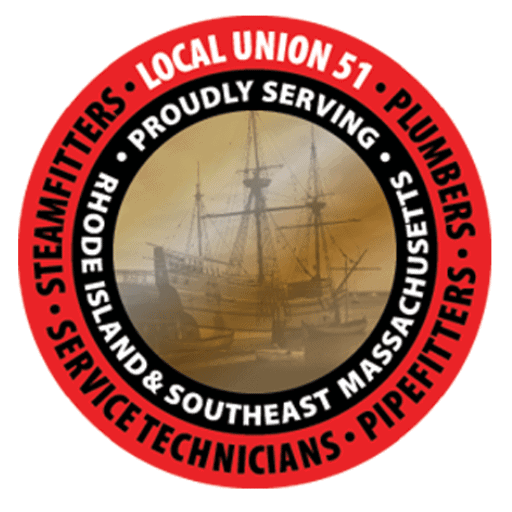 UA Local 51 logo