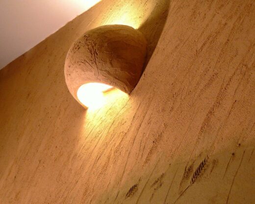 Hliněná omítka, Zdravá alternativa bydlení Vladimír Voborník VobArt interiér