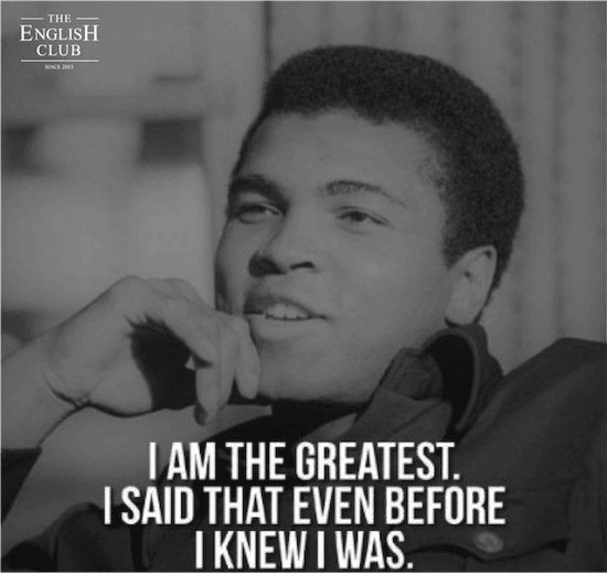 英語の名言:Muhammad Ali-3