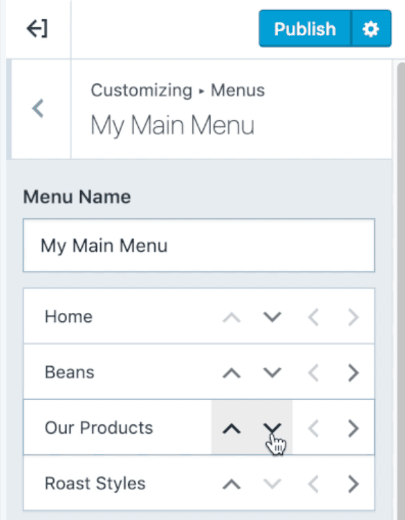 Website Add Items