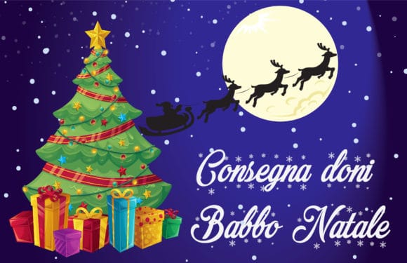 Consegna Babbo Natale Consegna Babbo Natale