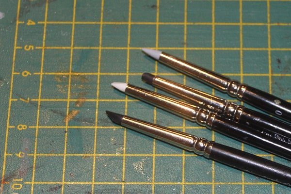 Sculpting tools - Rubber clay shaper things