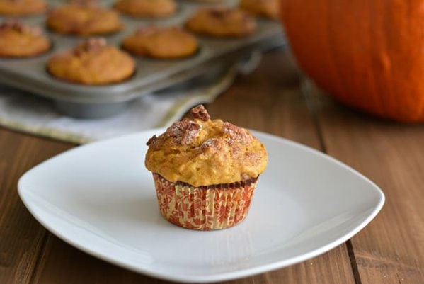 Pumpkin Pecan Muffin