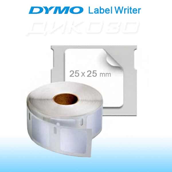 Labels DYMO LabelWriter 25x25mm