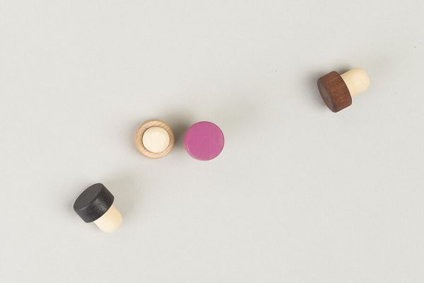 Korki drewniane do kierownicy - stylowe akccesoria rowerowe Goldie&Oldie