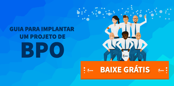 Capa de ebook - guia para implantar um projeto de BPO (Outsourcing de TI)