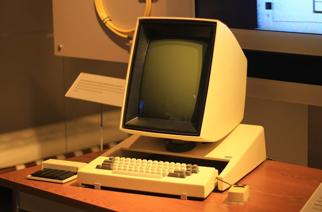 The Xerox Alto computer with GUI