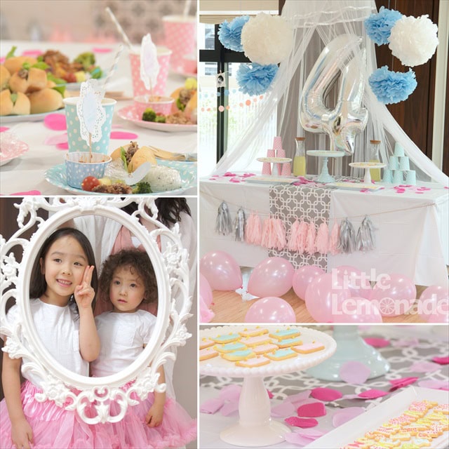 プリンセス&プリンス バースデイ パーティー 合同お誕生日会 : Princess and Prince themed birthday party
