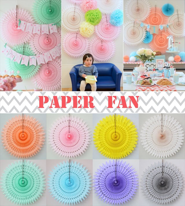 新商品入荷のご案内 ビッグペーパーファン : New party items Paper Fan in store now