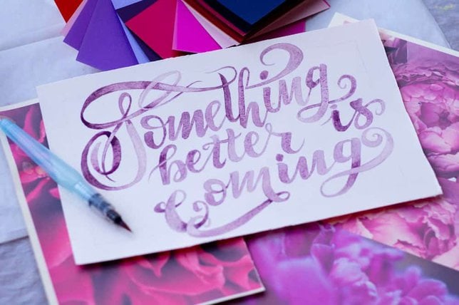 new moon affirmations something better is coming affirmation card