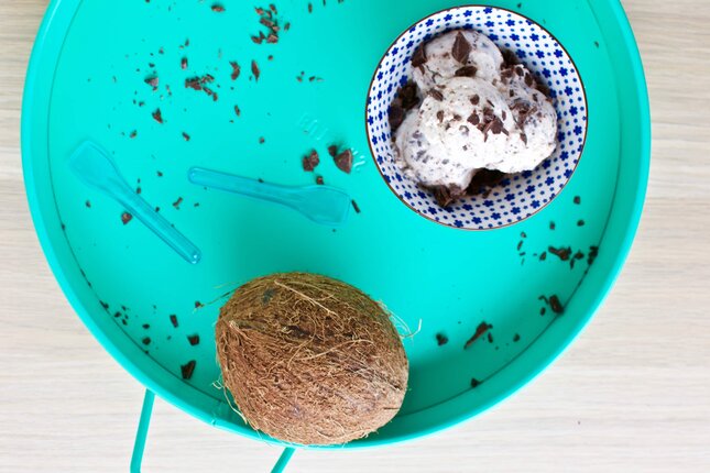 Kokos Straciatella Eis