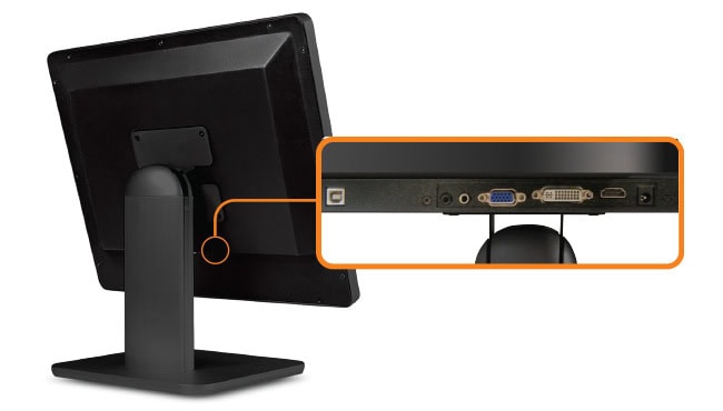 10-inch Desktop Touchscreen Input Source