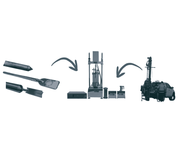 Korelacja badań trójosiowych z badaniami terenowymi