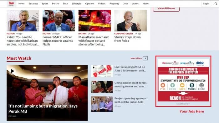 Google Display – Website
