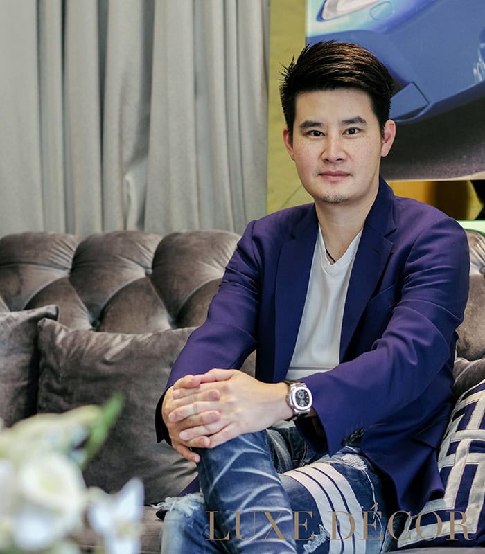 ผลงานผ้าม่าน คุณธเนศ ลีลาภรณ์