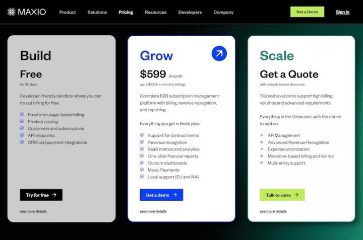 maxio-pricing