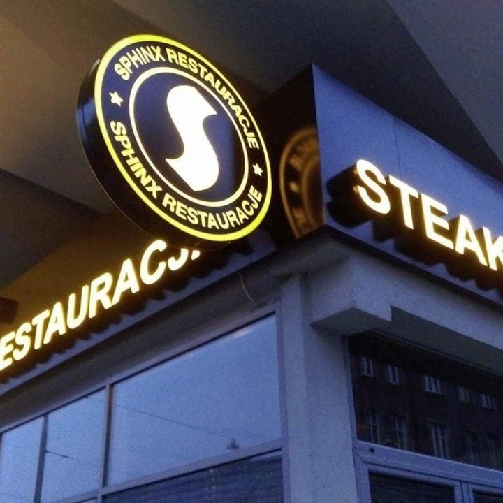Oznakowanie restauracji