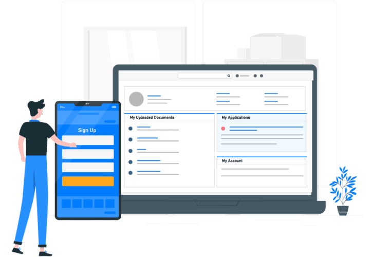 Customer portal - application portals