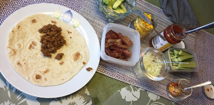 スウェーデンの国民食、タコスを食べた日。