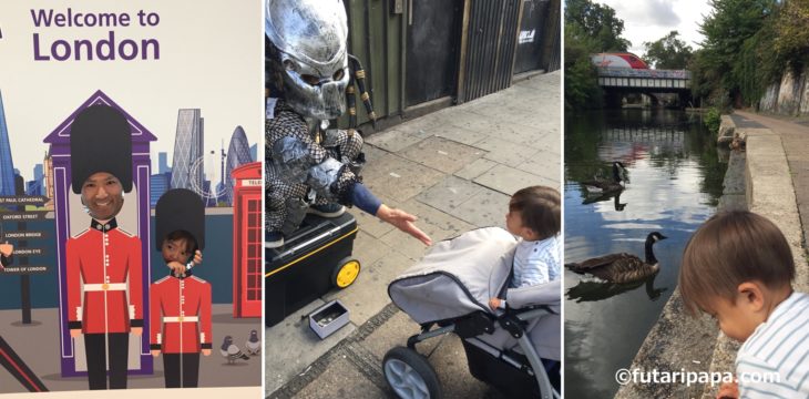 ロンドン旅行記 – day 2 – 都会の鳥に興味津々なきみ