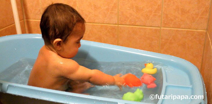 サウナの中でおふろにはいった日