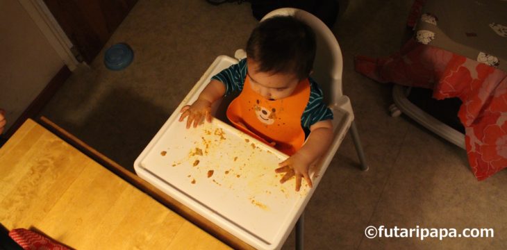 子ども用麻婆豆腐と大人用麻婆豆腐