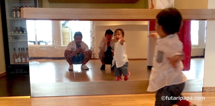 返事は『ブンッ！』。会話っぽくなってきた。