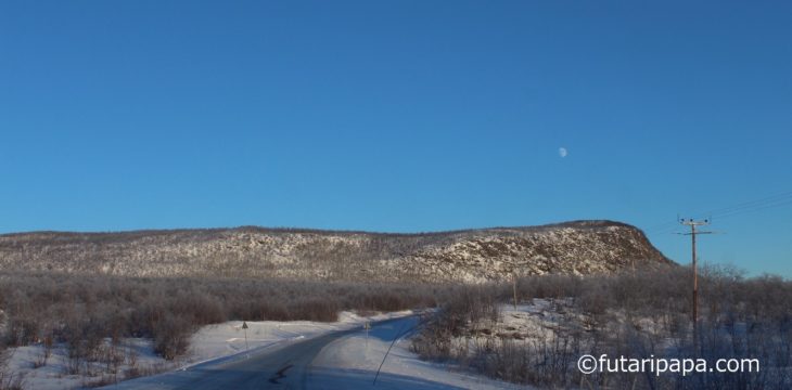 -27℃、快晴、ドライブ