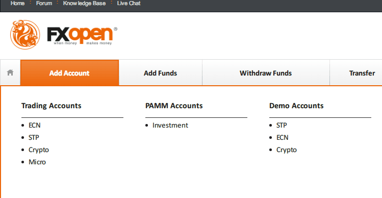 FXOpenデモ口座開設8