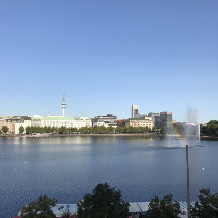 Alster Hamburg 17. September 2020