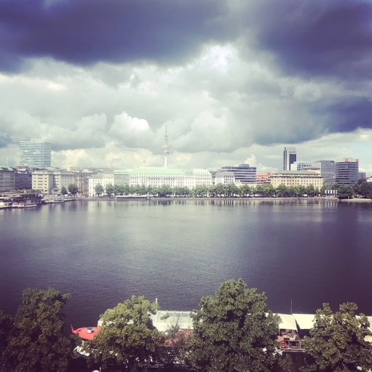 Alster Hamburg 3. August 2020