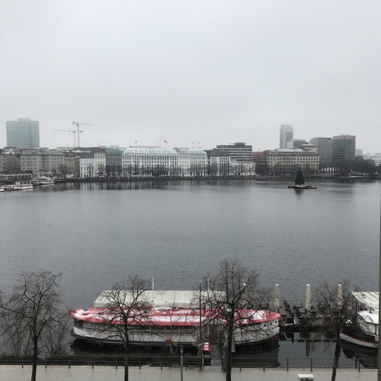 Alster Hamburg 7. Januar 2021