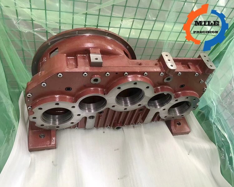 Precision machining of cast parts