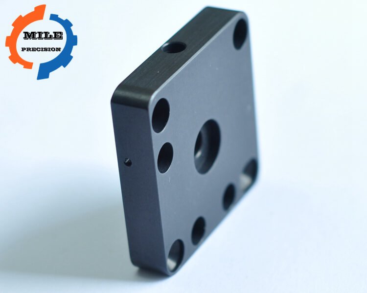 Milling and anodizing of aluminum pneumatic parts