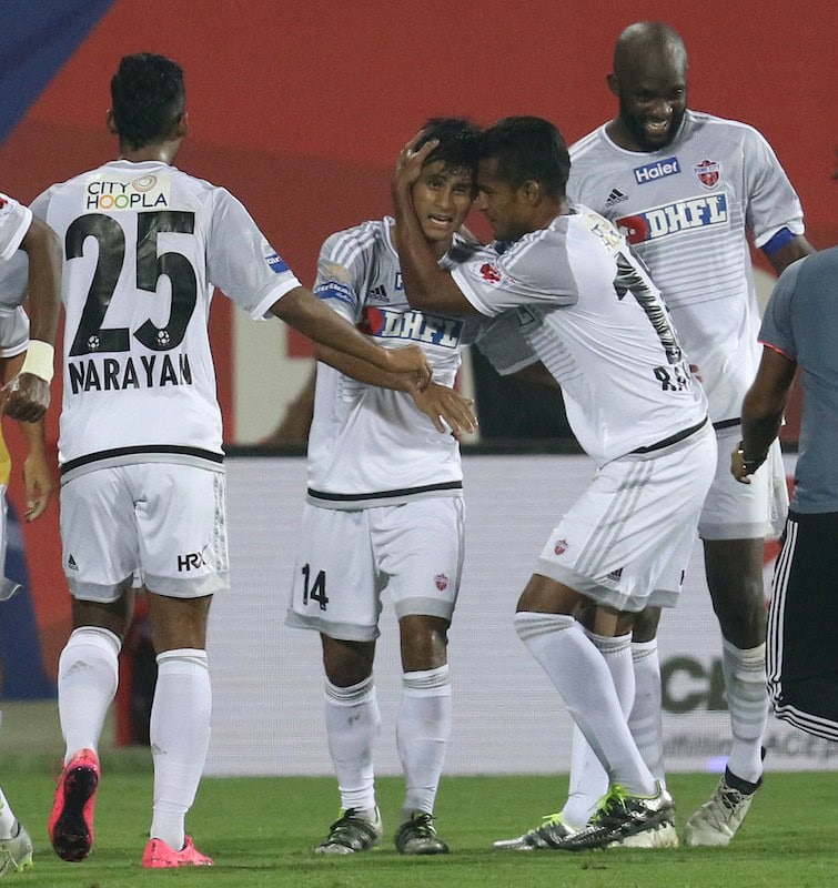 Lyngdoh is set to be an integral part of another crunch match as FC Pune City seek a semi-final berth. (Picture Courtesy - AFP/Getty Images)