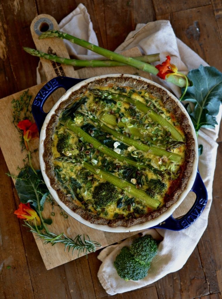 Brennessel Brokkoli Quiche