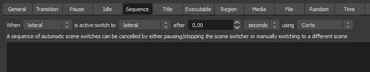 Advanced Scene Switcher sece sequence