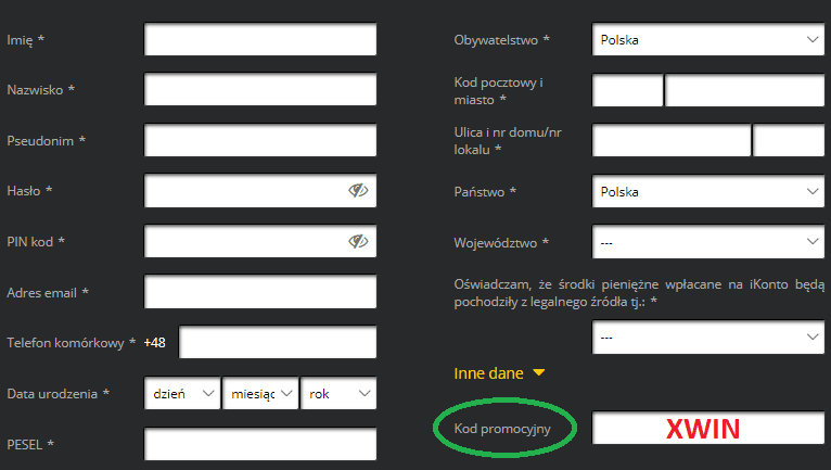 Fortuna kod promocyjny