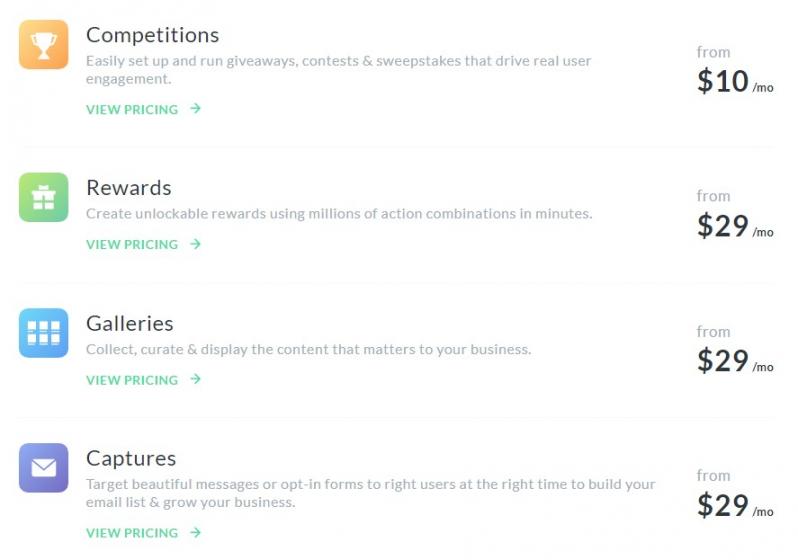 Gleam individual apps pricing 1
