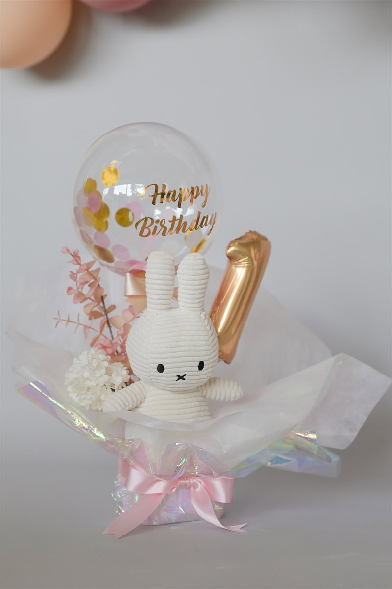 Miffy Themed 1st Birthday ミッフィーとお花バルーンのファーストバースデー リトルレモネード キッズパーティープランナー