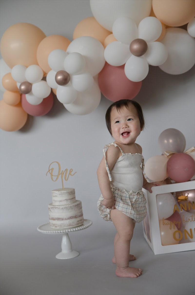 Miffy Themed 1st Birthday ミッフィーとお花バルーンのファーストバースデー リトルレモネード キッズパーティープランナー