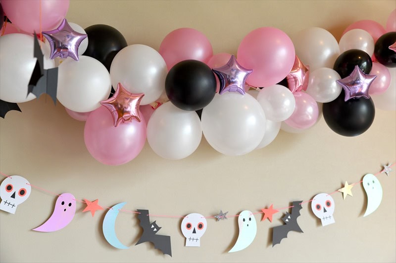 Spooky Pink Halloween Party 怖くないハロウィンパーティーデコレーション ピンクのハロウィン Spooky Pink Halloween Party 怖くないハロウィンパーティーデコレーション ピンクのハロウィン