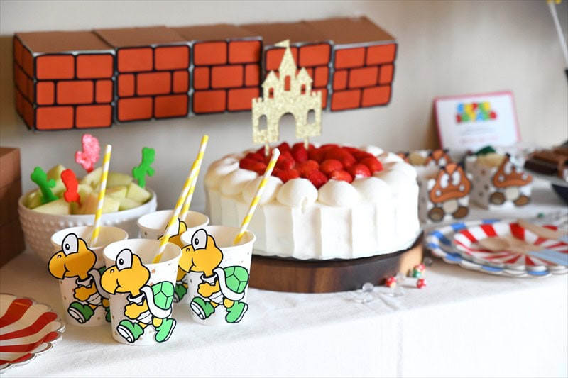 Super Mario Birthday スーパーマリオテーマのバースデイ リトルレモネード キッズパーティープランナー Super Mario Birthday スーパーマリオテーマのバースデイ リトルレモネード キッズパーティープランナー
