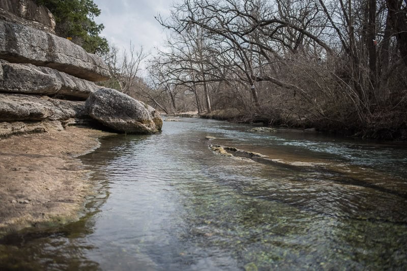 Cypress Creek near the Jacob's Well Natural Area